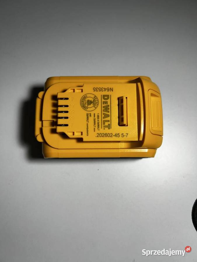 Nowa oryginalna bateria DeWalt 20 V 6 Ah idealna Radom sprzedam