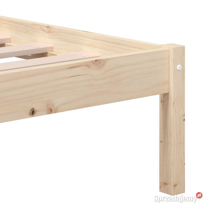 Rama łóżka lite drewno sosnowe 140x190 WM3101198