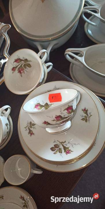 Filiżanka z talerzykiem deserowym Rosenthal Antyki, Sztuka, Kolekcje Gdańsk