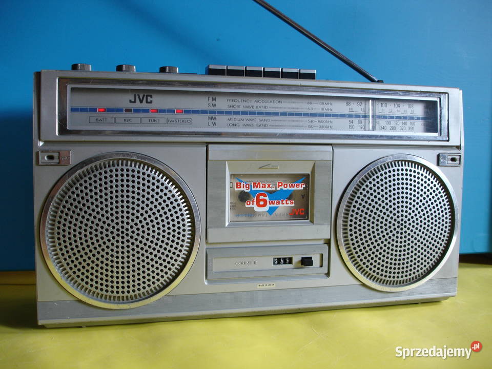 Radiomagnetofon JVC RC555LB