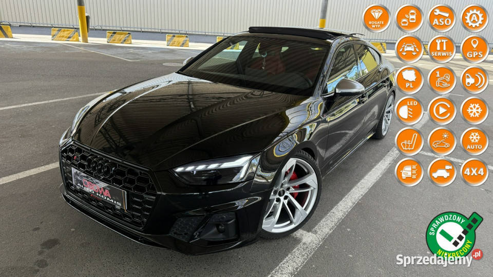 Audi S5 Sportback 30tfsi 353 black edytion pomorskie