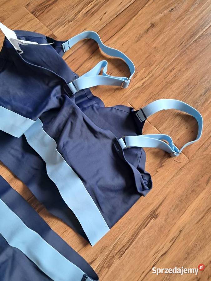 nowy granatowy dwuczęściowy strój kąpielowy Sandomierz