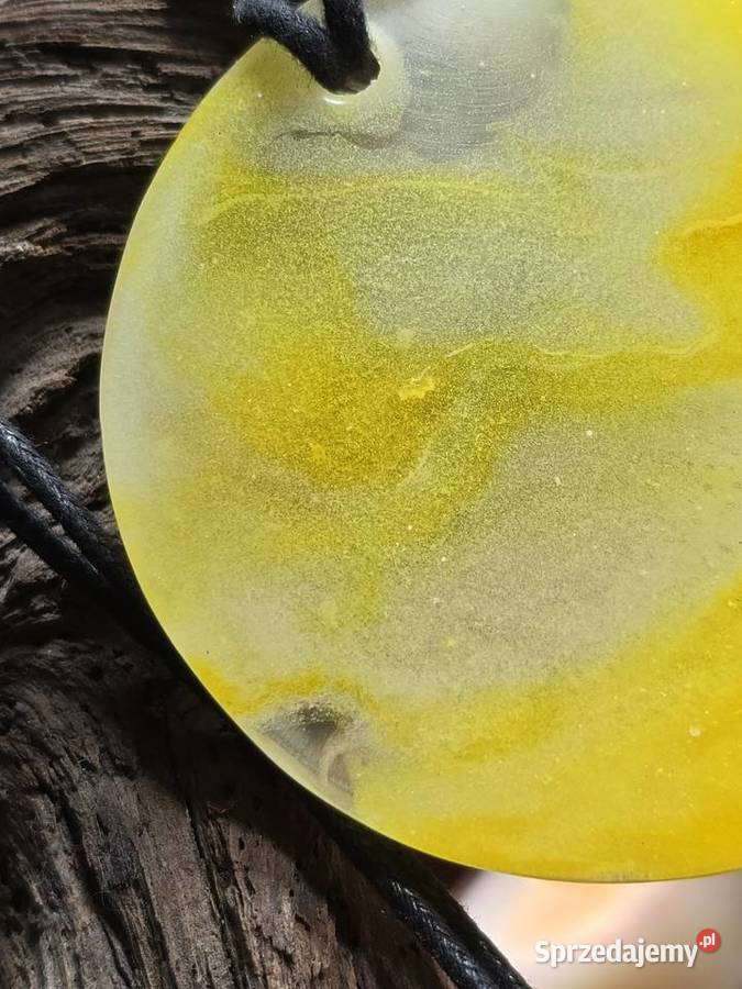 Naszyjnik rękodzieło obrazek 3D efekt podkarpackie Rzeszów