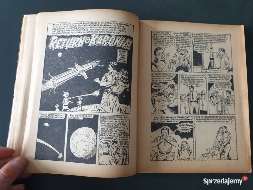 Secrets Unknown komiks w języku angielskim 1967 Europejskie pomorskie Gdynia