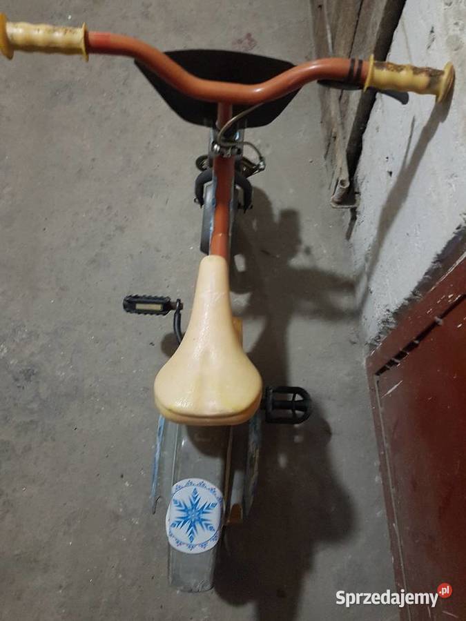Mały rowerek sprzedam serdecznie brązowy/beżowy Katowice
