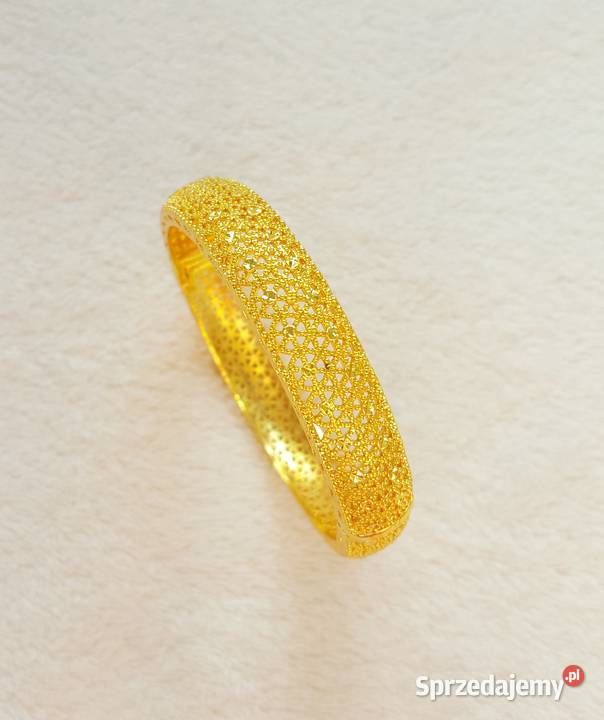 Nowa bransoletka bransoleta arabska złoty kolor Szczecin