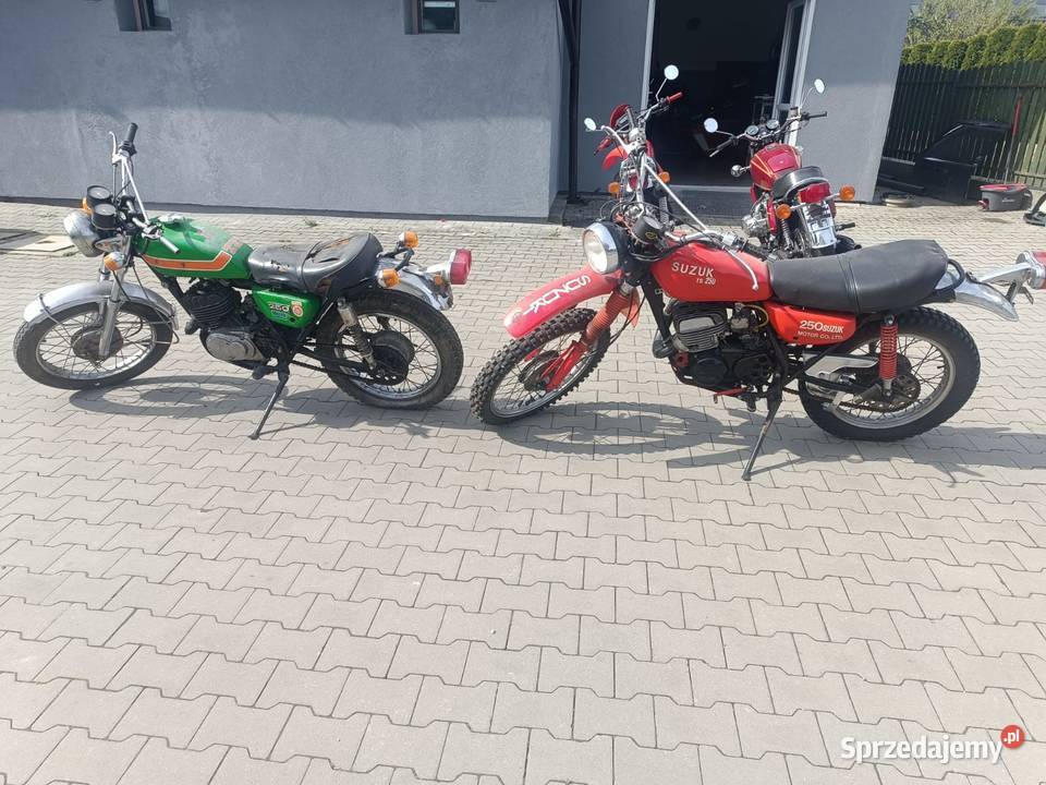 suzuki ts 250x2silnik Kleszczów