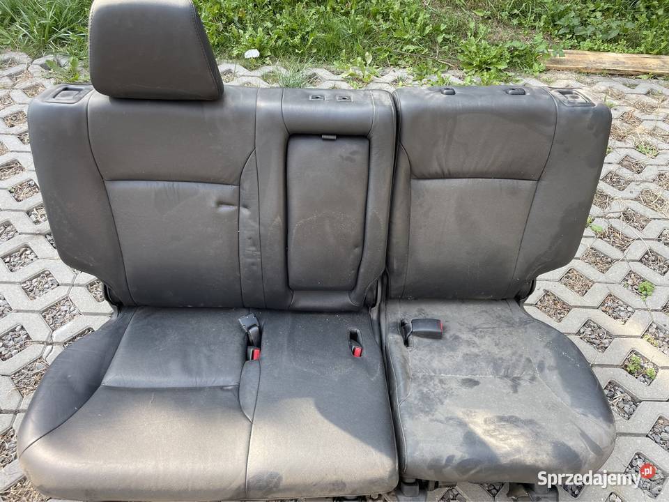Honda CrV II kanapa tył skóra 2004 Wyposażenie wnętrza Kozubszczyzna