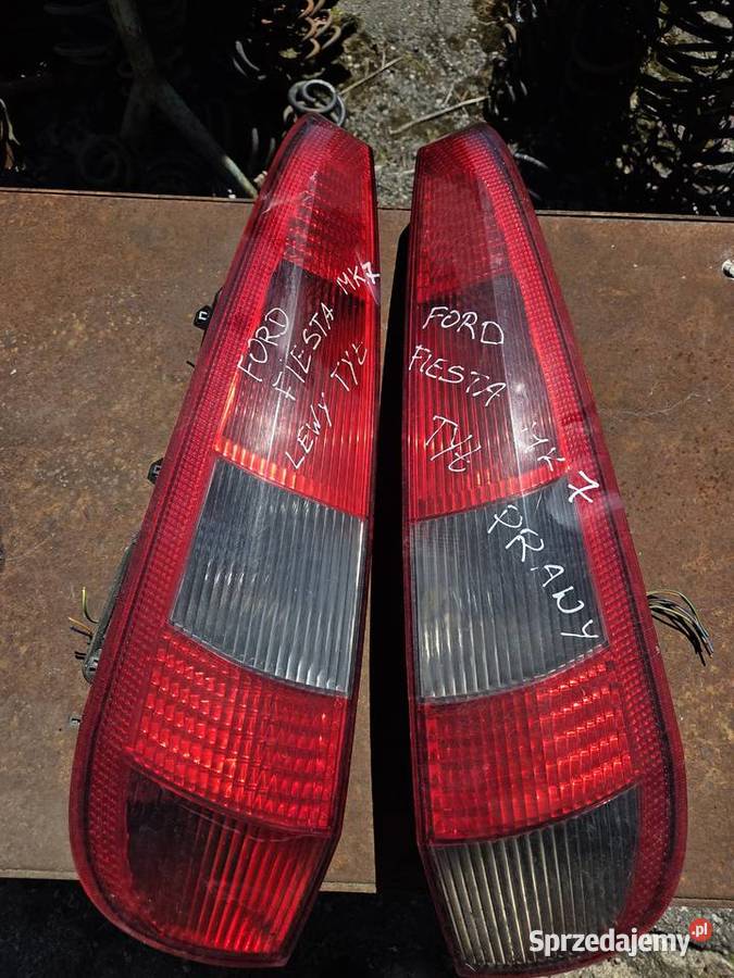 Lampy tylne Ford Fiesta MK6 Łagów
