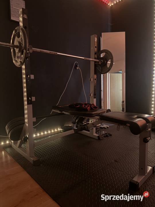 Domowa siłownia 108 ławka regulowana ze Stubienko