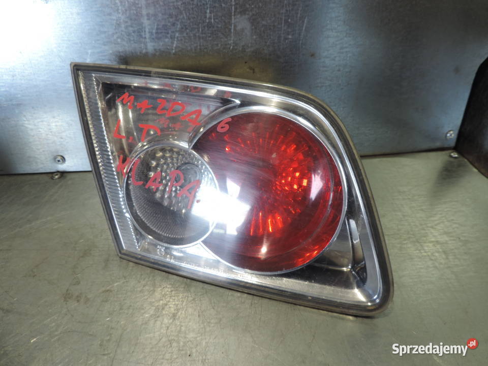 LAMPA LEWY TYŁ W KLAPE MAZDA 6 SEDAN Nowy Sącz sprzedam