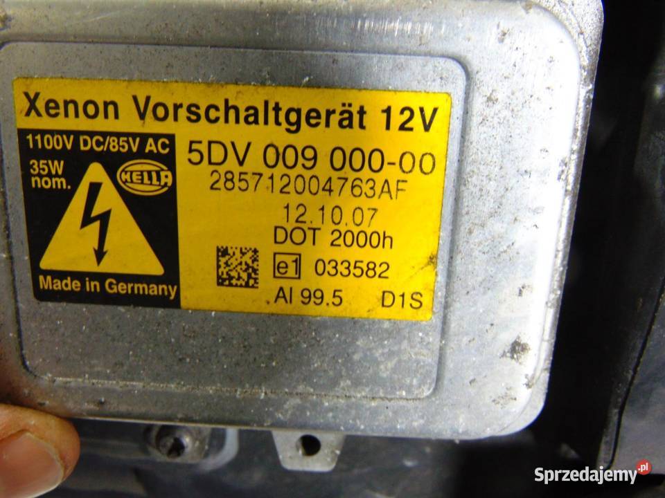 LAMPA LEWY PRZÓD XENON 9 PIN CITROEN C4 PICASSO sprzedam