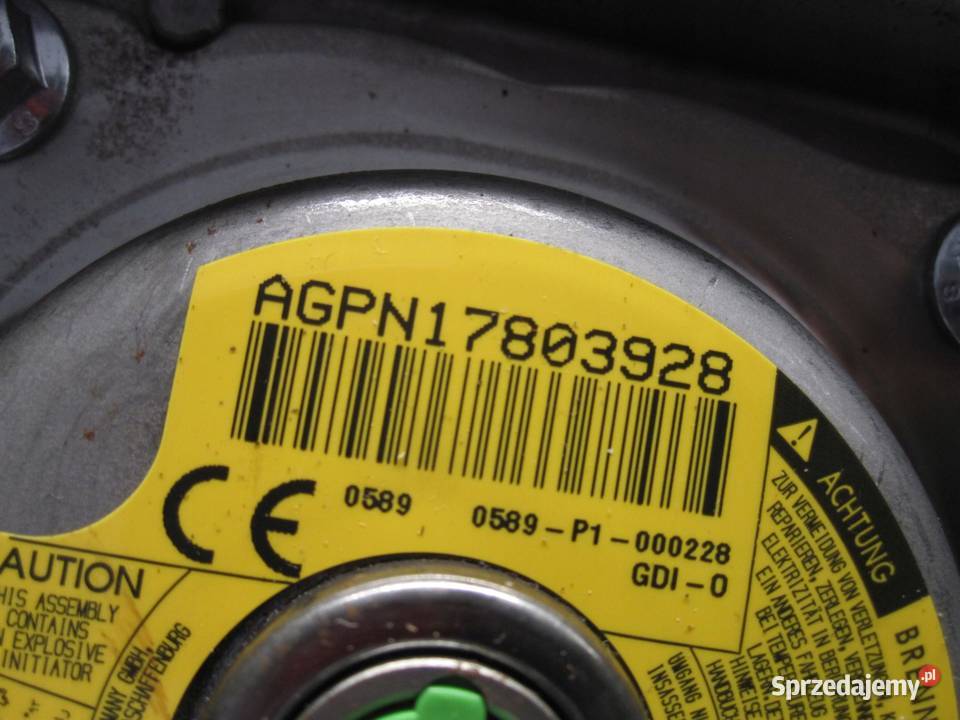 MERCEDES SPRINTER II W906 13r AIRBAG poduszka Poduszki powietrzne