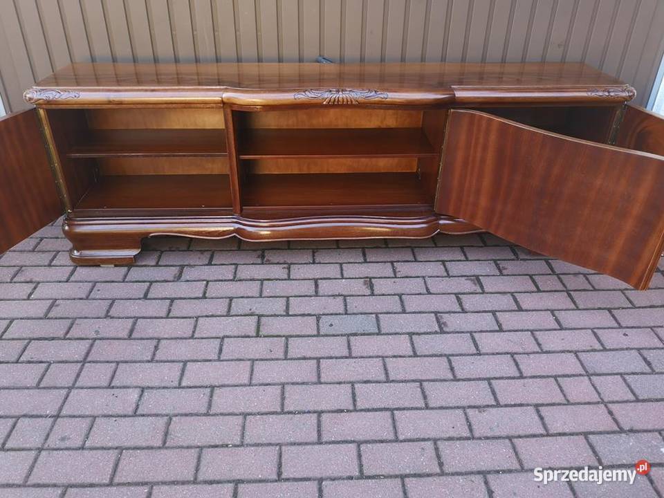 Komoda ARTDECO Orzech Niska RTV Unikat 203 Stara wielkopolskie Swarzędz