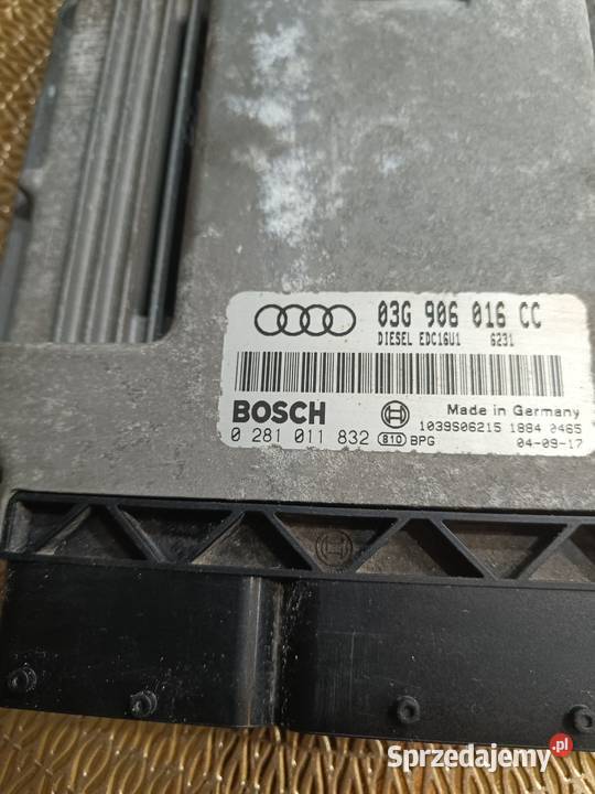 Sterownik silnika Audi A3 EDC16U1 0281011832 z Audi Suwałki