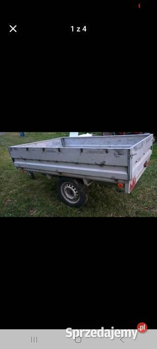 Przyczepa dmc 700 205x130 Stema z dokumentami do Żary