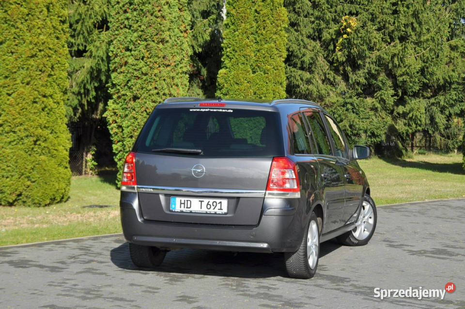Opel Zafira 18i140LiftKlimatronikGrzane podgrzewane fotele Ostrów Mazowiecka