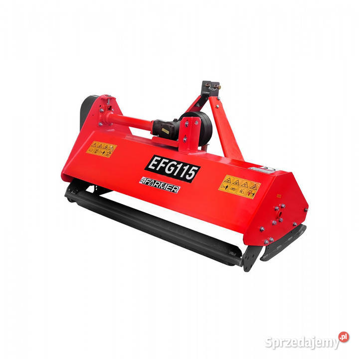 Kosiarka bijakowa EFG 115 4FARMER czerwona Międzyrzec Podlaski