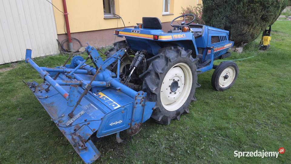 ISEKI TU 220 z glebogryzarką
