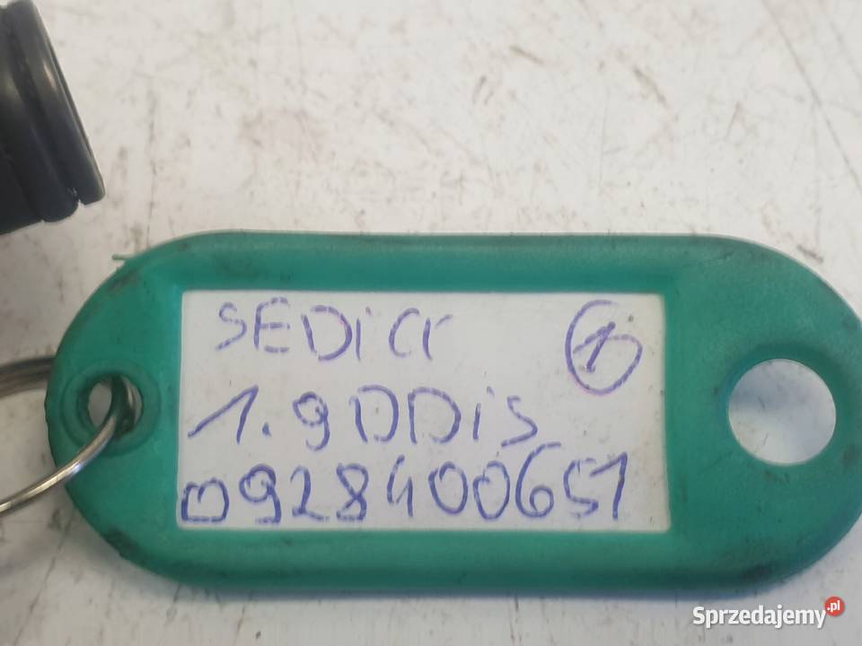 Fiat Sedici 19 DDIS REGULATOR CIŚNIENIA PALIWA Czujniki układu paliwowego Rudka