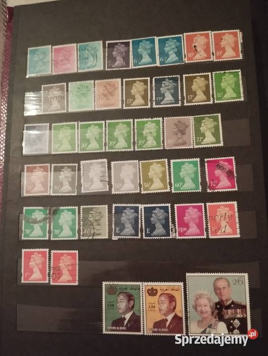 Piękna kolekcja znaczków w rodzinie lat