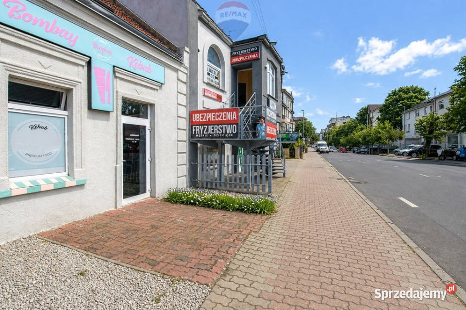Lokal użytkowy i mieszkanie centrum Kostrzyn wielkopolskie