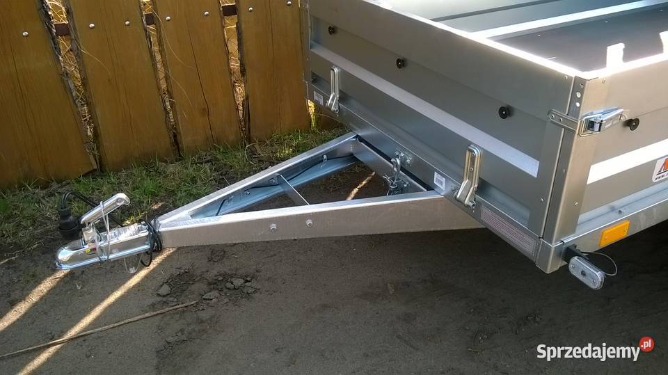 Przyczepka 2 osie wzmacniana przyczepa NEPTUN Stargard