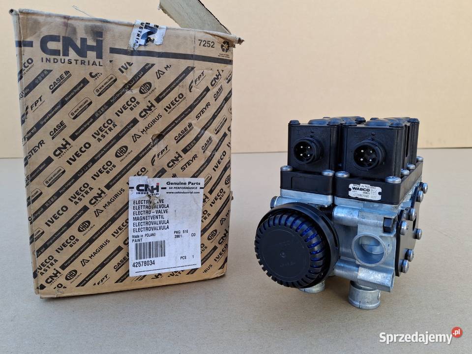 IVECO DAF ZAWÓR ECAS WABCO 1505296 41030745 lubuskie Bieleń