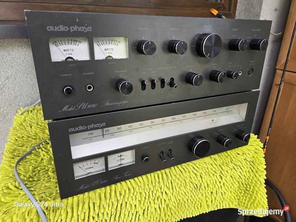 wzmacniacztuner Audio Phase vintage Wzmacniacze i pokrewne śląskie