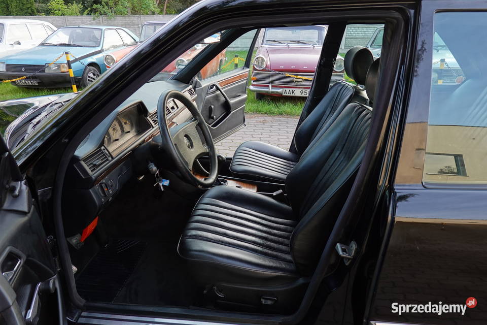 Mercedes 200D W124 Czarny z Hiszpanii Zdrowy 75KM łódzkie Zgierz