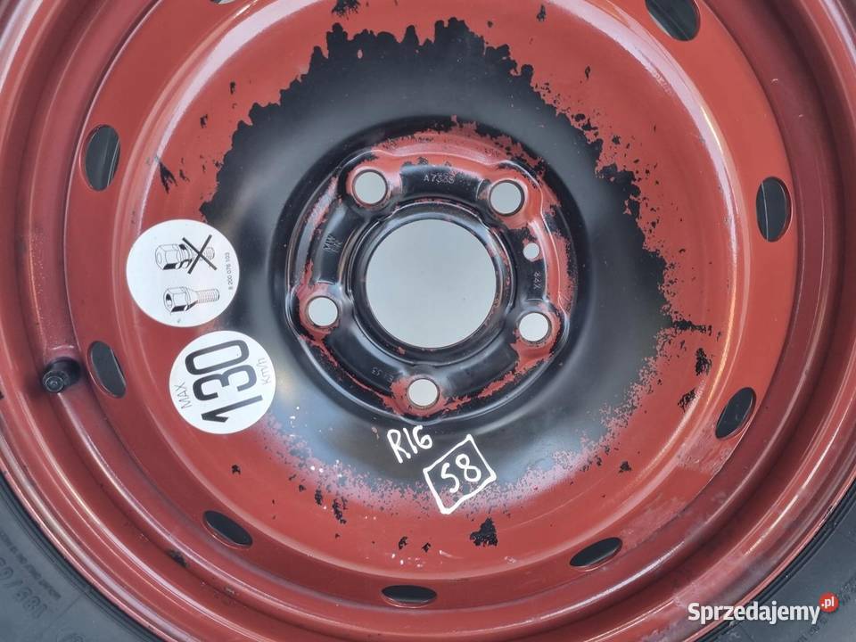 Megane II Scenic II KOŁO ZAPASOWE Zapas 18565 Rudka