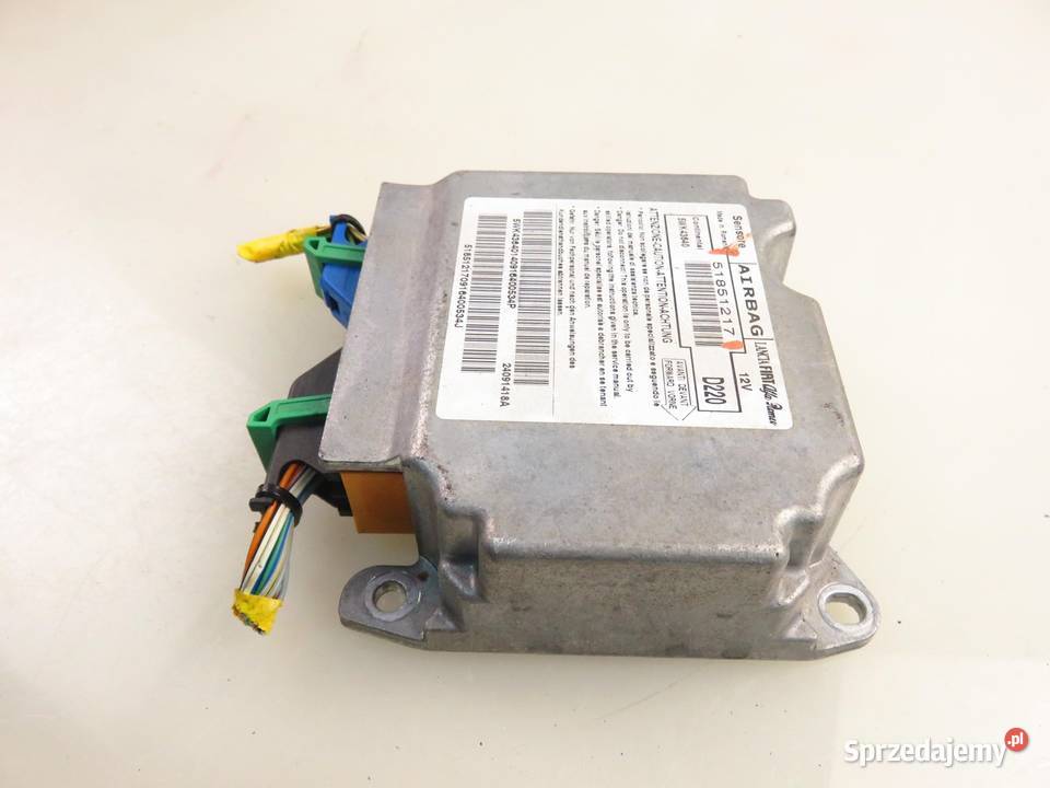 MODUŁ AIRBAG FIAT BRAVO II 198 51851217 osobowe