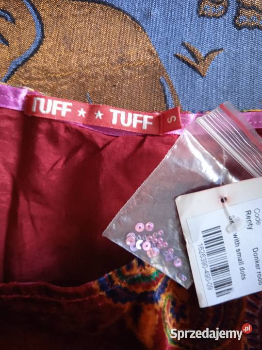 WELUROWA SPÓDNICA Z FALBANAMI TUFF r 38 Spódnice i sukienki Piła