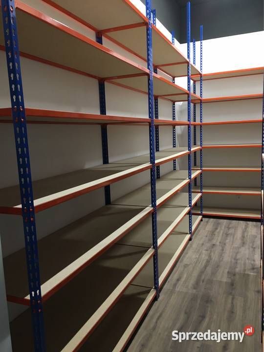 Regały magazynowe polkowe metalowe regał