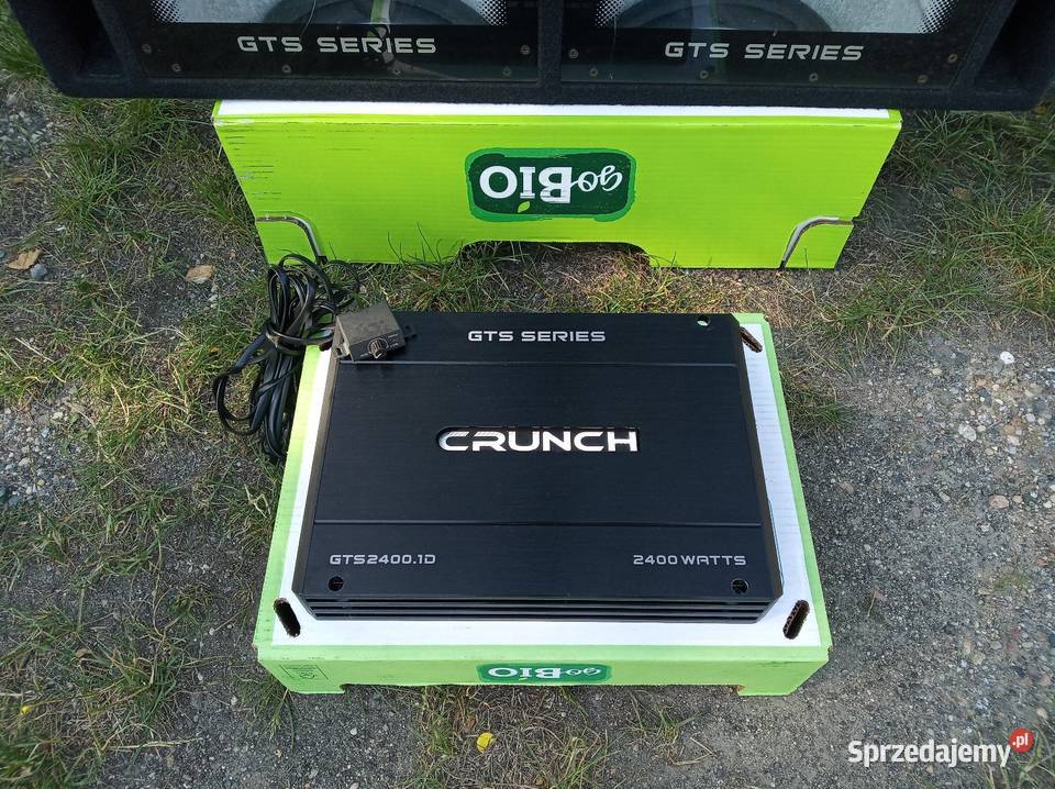 Tuba Skrzynia Basowa Subwoofer Wzmacniacz CRUNCH dolnośląskie