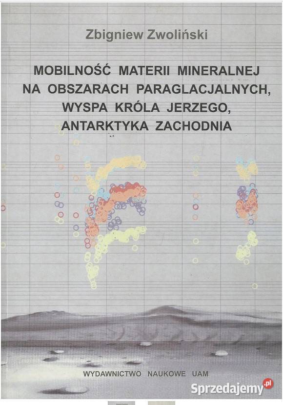 Mobilność materii mineralnej na obszarach
