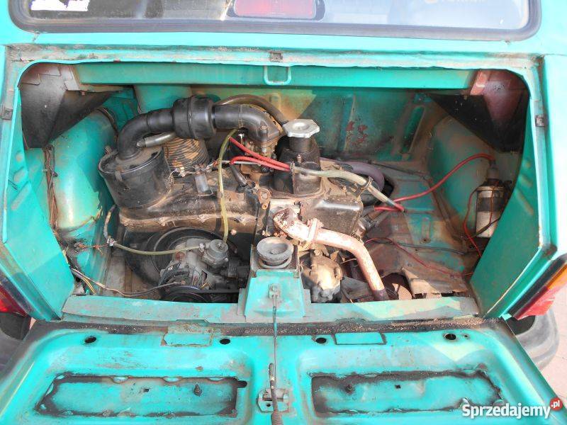 Polski Fiat 126P 1984 Szynwałd