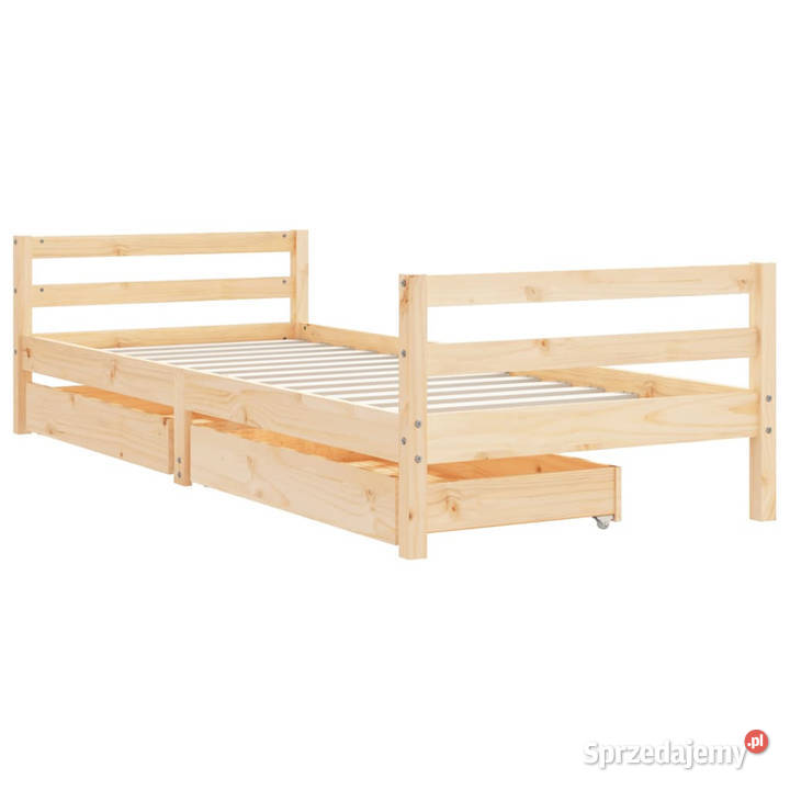 Rama łóżka dziecięcego z szufladami 90x200 Warszawa