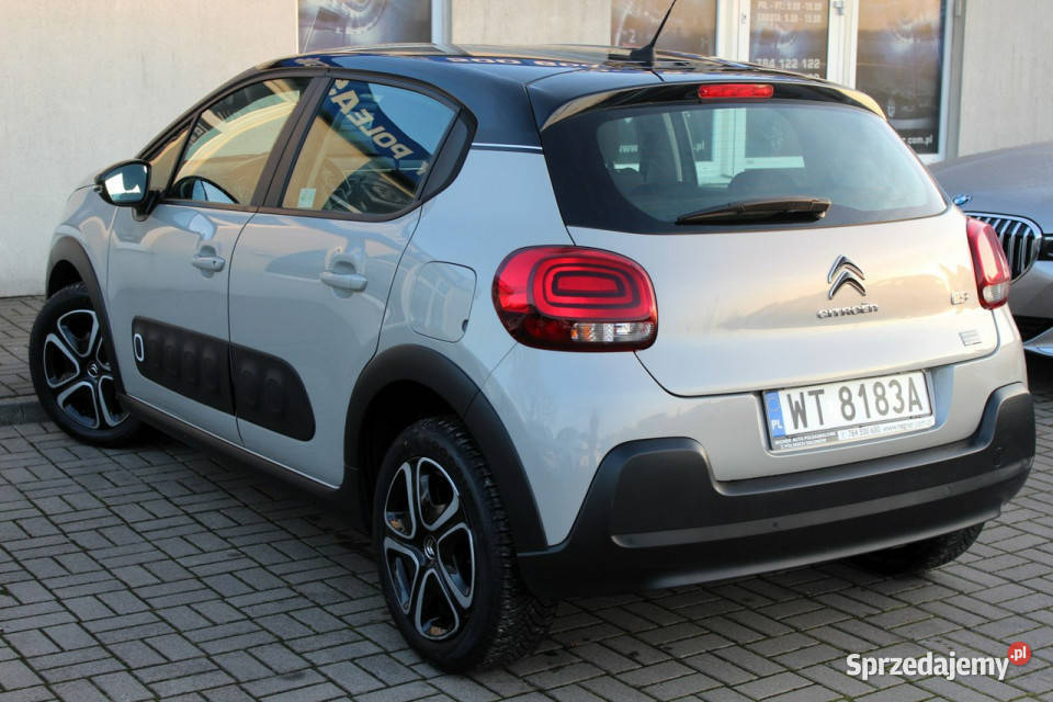 Citroen C3 Rej2020 SalonPL FV23 Shine Android autoalarm mazowieckie Sokołów