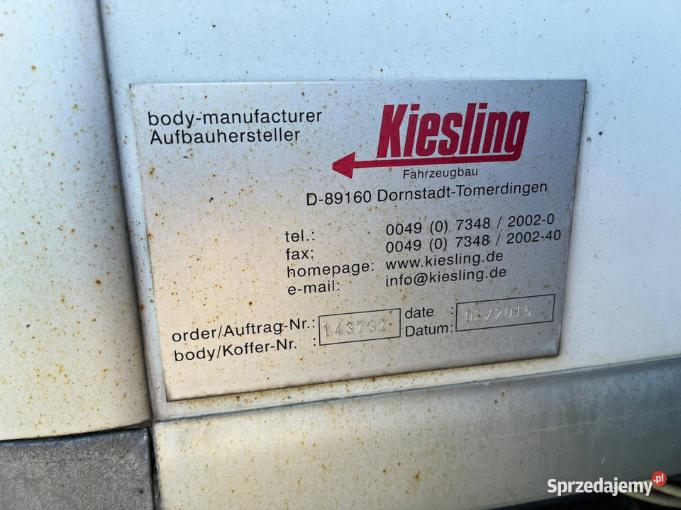 Chlodnia do miesa Hakowka Volvo FM nie Warszawa