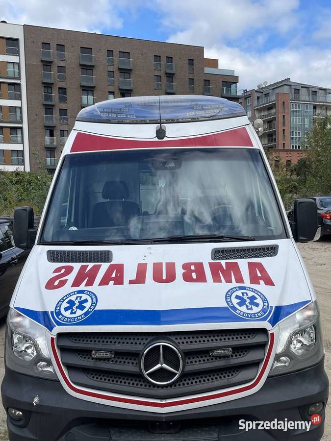 Mercedes Sprinter Karetka Ambulans 35 Automat bluetooth mazowieckie Warszawa
