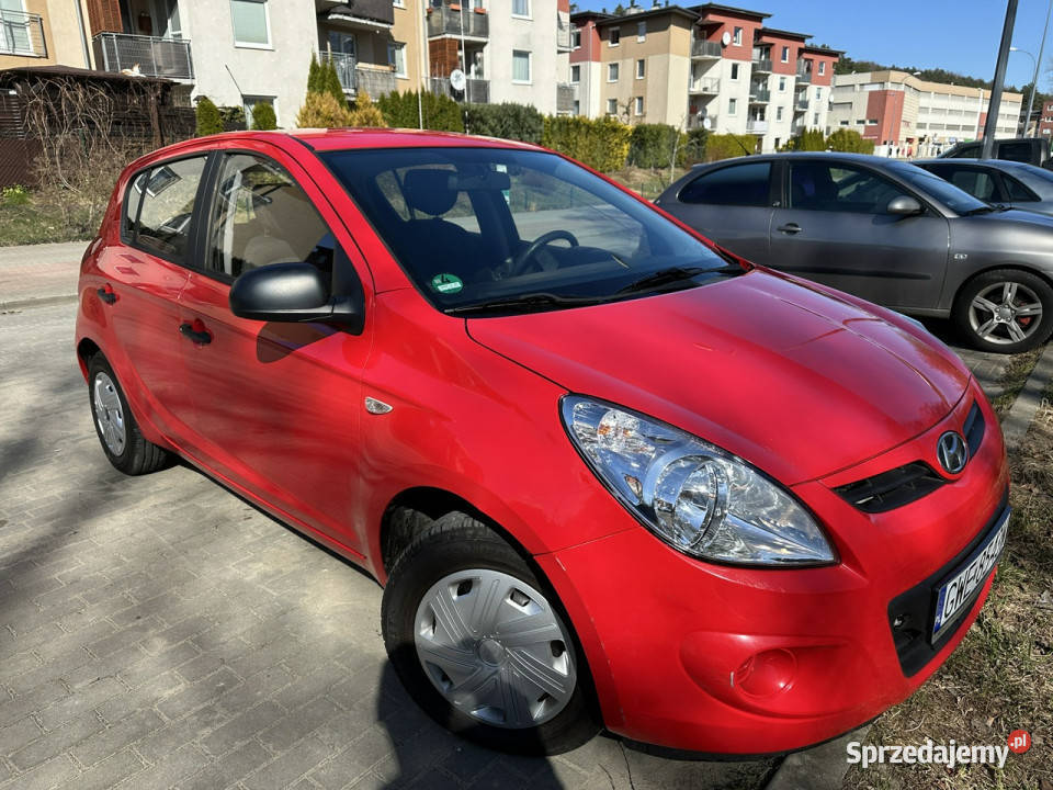 Hyundai i20 KlimatyzacjaIsofixAuxPrzebieg Zarejestrowany w Polsce Wejherowo sprzedam