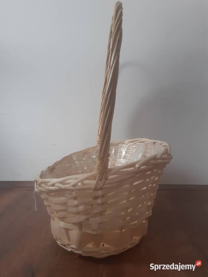 Kosz wiklinowy z rączką Kosz prezentowy Koszt Warszawa