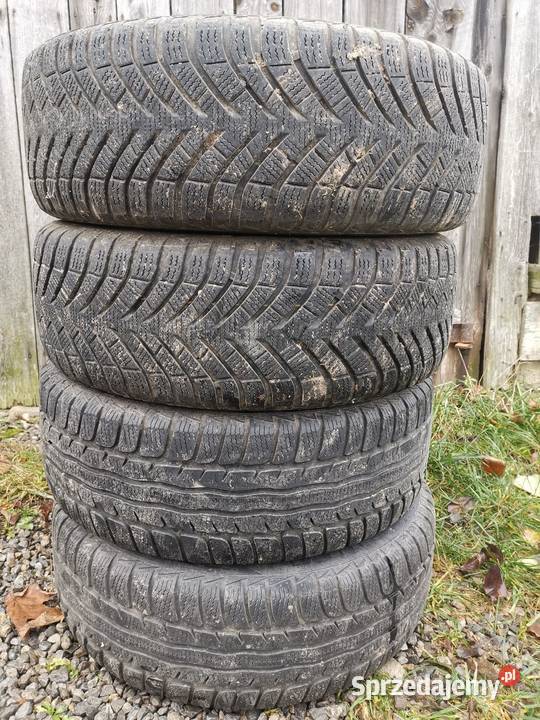 Opony zimowe 205 x 55 R16 z felgami aluminiowymi Zamość