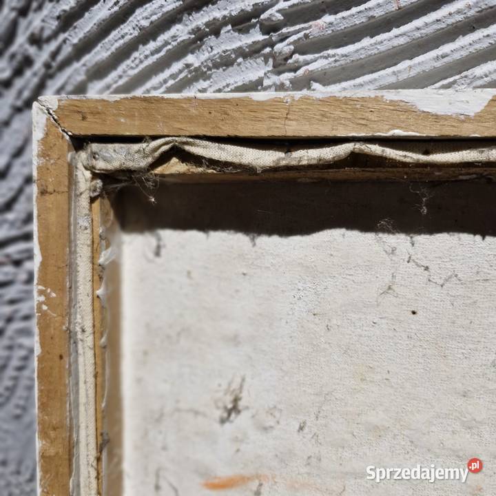 Obraz olejny Kwiaty w Wazonie ZPrzybylski 1957r