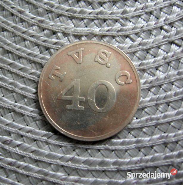 Żeton Token Do identyfikacji Numizmatyka Numizmatyka Kalisz