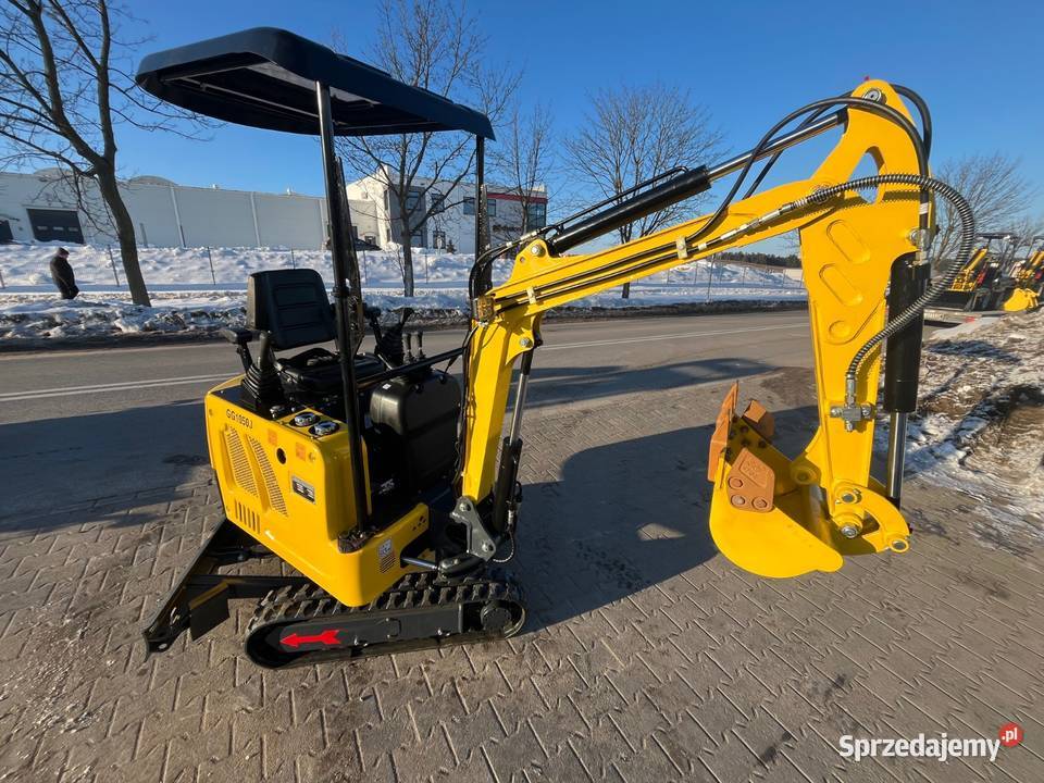 Nowa Minikoparka GG1050J Gunter Grossmann Gdańsk