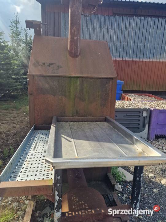 Wędzarnia z grubej blachy Pozostałe Krasne