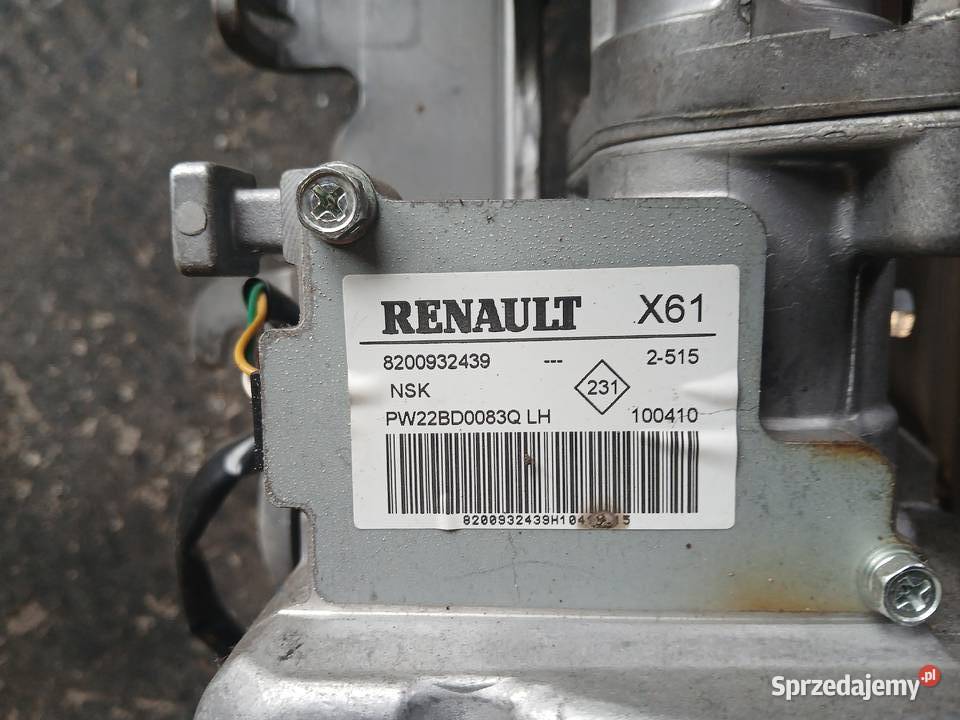 Pompa wspomaganie elektryczne Renault Kangoo II Pompy wspomagania Części samochodowe Radłów