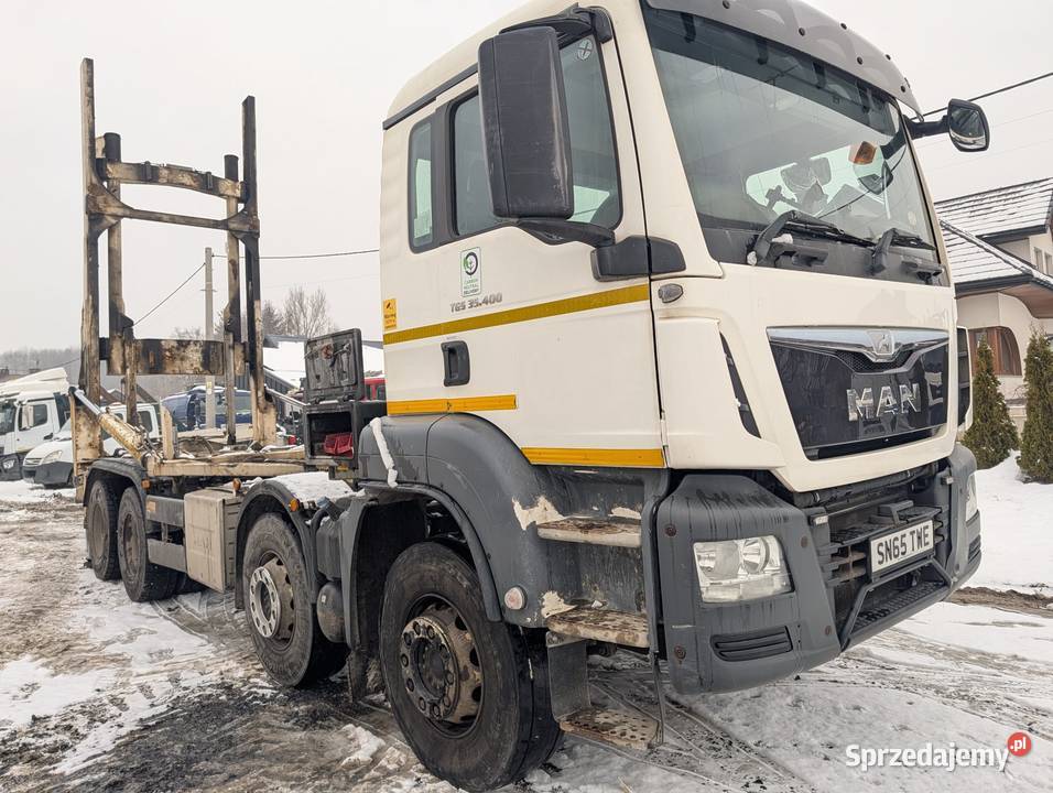MAN TGS 35400 8x4 Rama do zabudowy 2015 podkarpackie Ropczyce